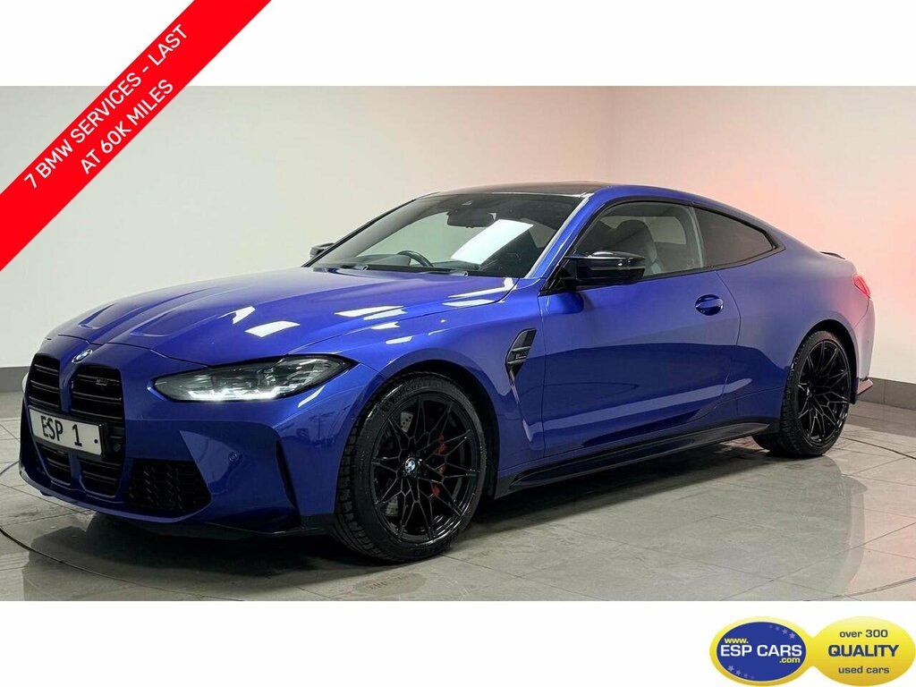 BMW M4 Biturbo Competition Blue