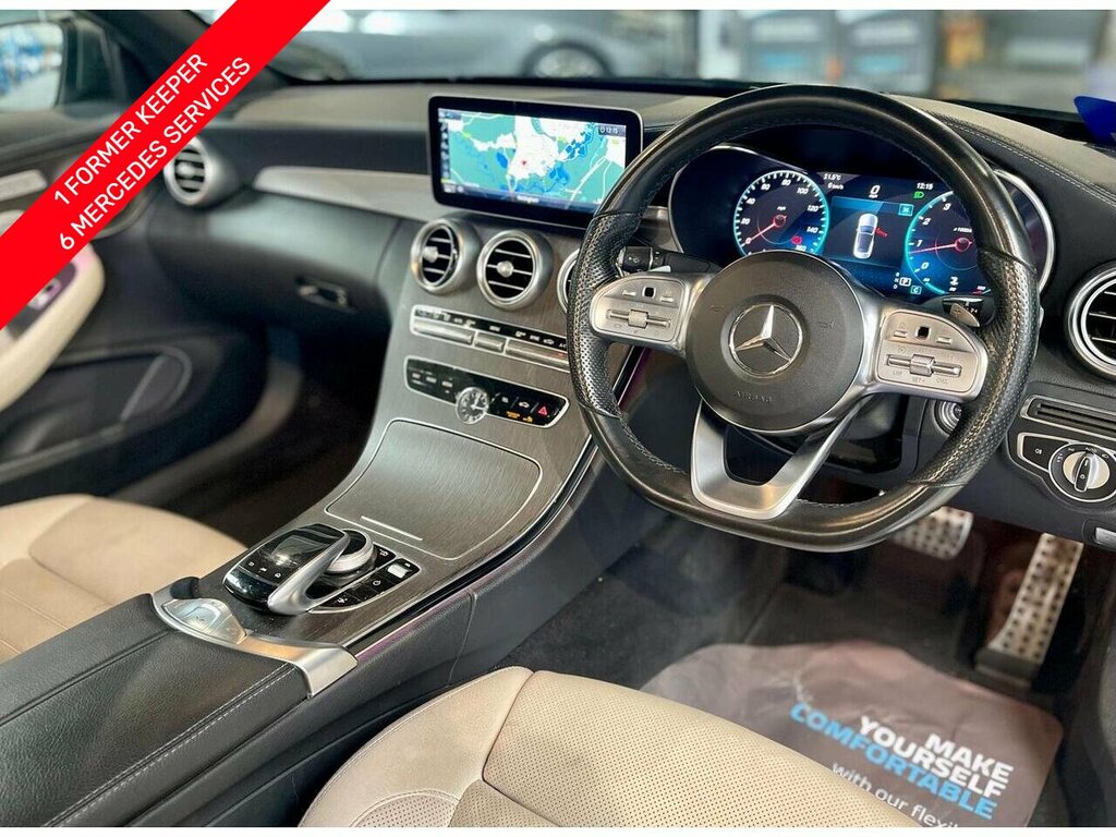 Mercedes-Benz C Class C300 Amg Line LE19RWN Grey #2