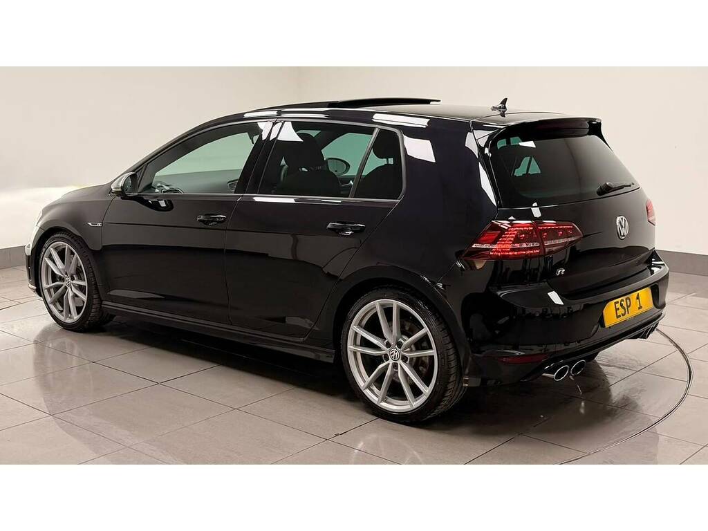 Volkswagen Golf Tsi Bluemotion Tech R Black #4