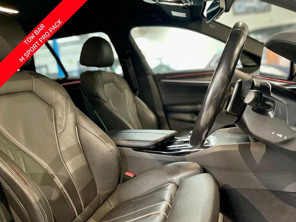 BMW 5 Series 530D Mht M Sport Blue #2