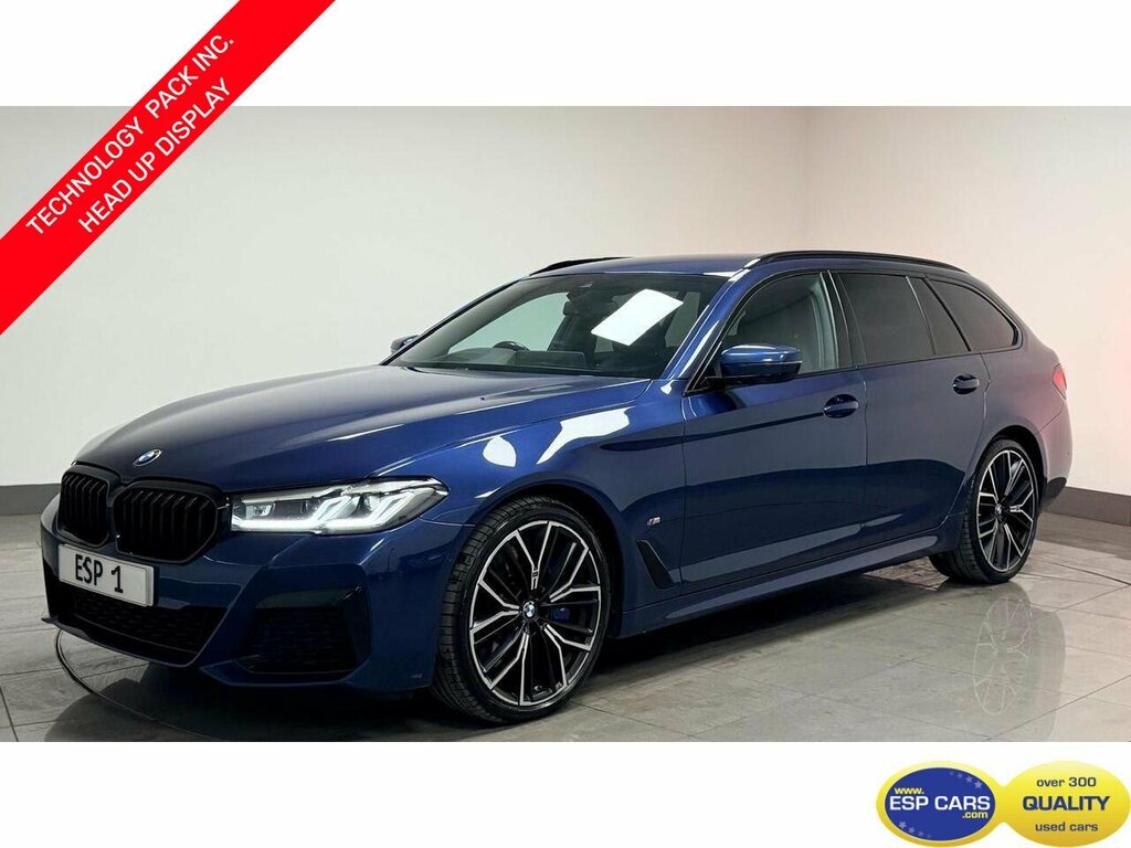 BMW 5 Series 530D Mht M Sport Blue