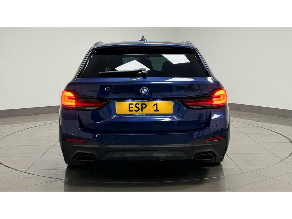 BMW 5 Series 530D Mht M Sport WP22PMO Blue #5