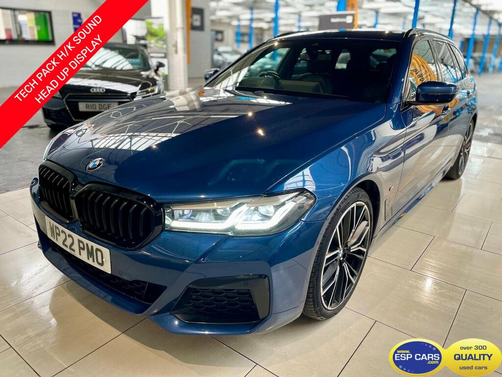 BMW 5 Series 530D Mht M Sport Blue