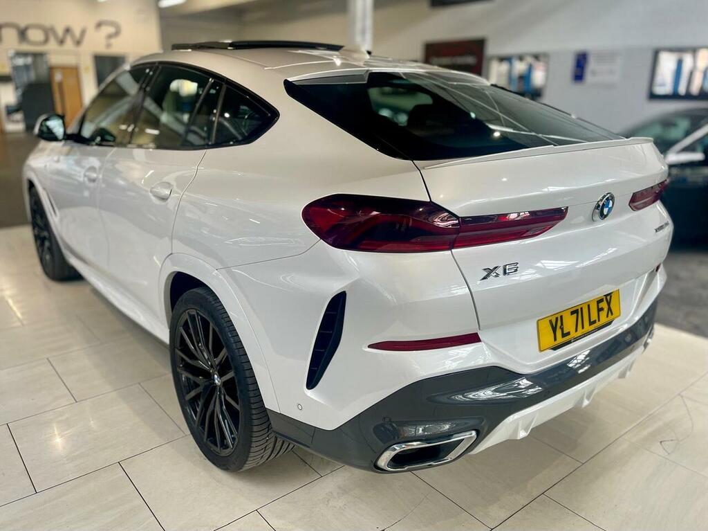 BMW X6 30D Mht M Sport White #3