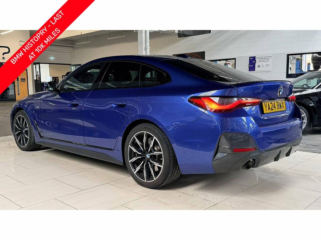 BMW 4 Series Gran Coupe 420I M Sport Blue #2