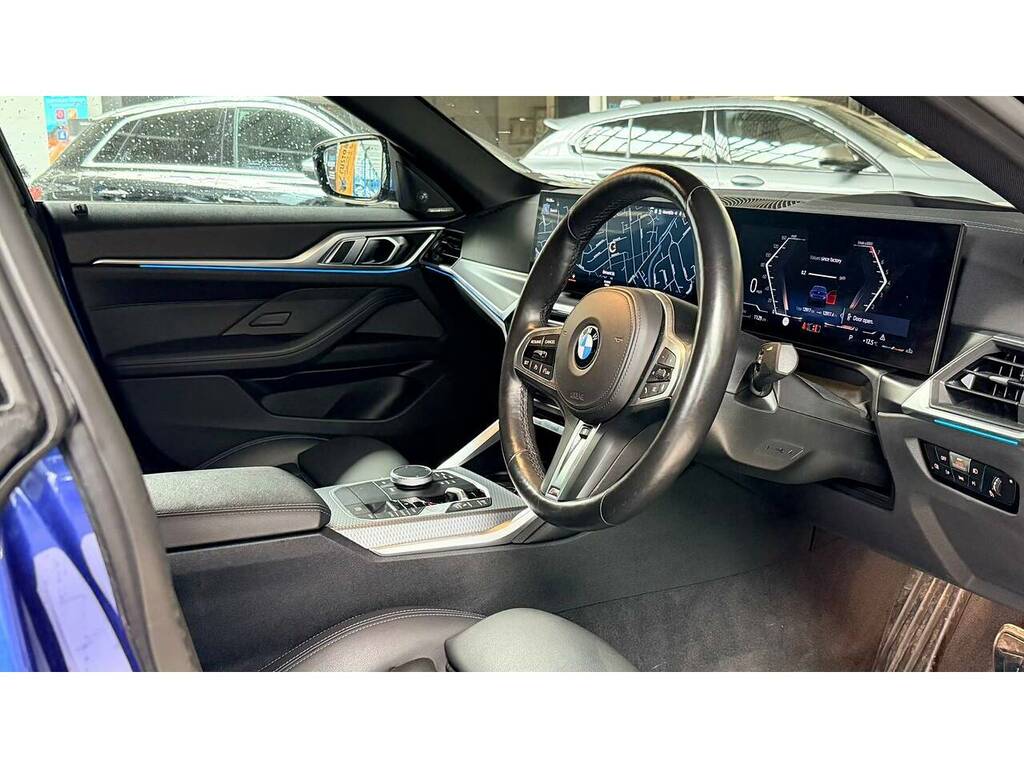 BMW 4 Series Gran Coupe 420I M Sport Blue #4