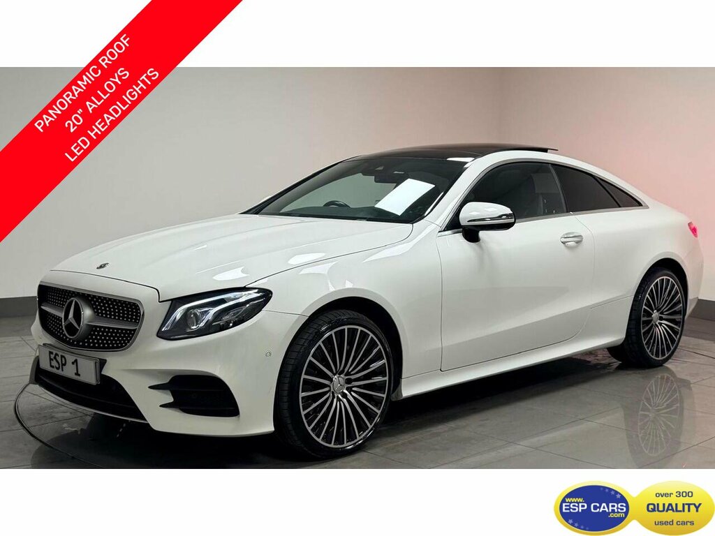 Mercedes-Benz E Class E220d Amg Line White