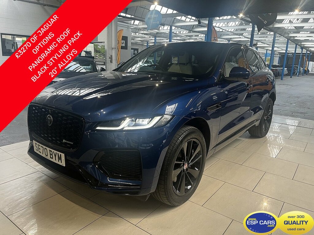 Jaguar F-Pace D200 Mhev R-dynamic Se Blue
