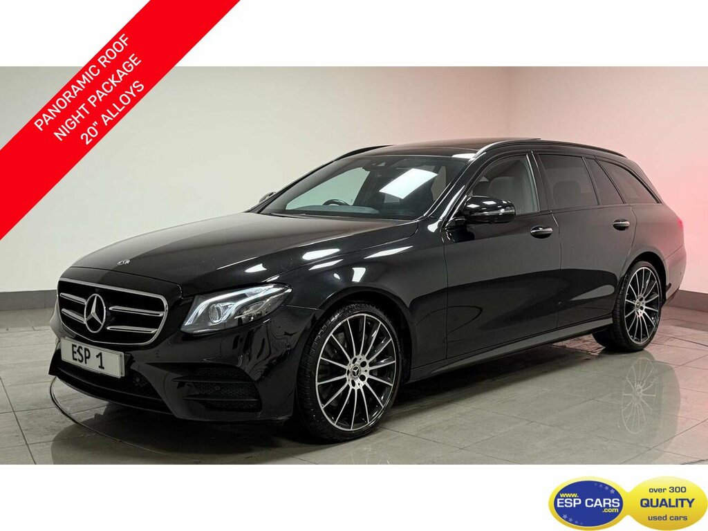 Mercedes-Benz E Class E400d Amg Line Night Edition Black