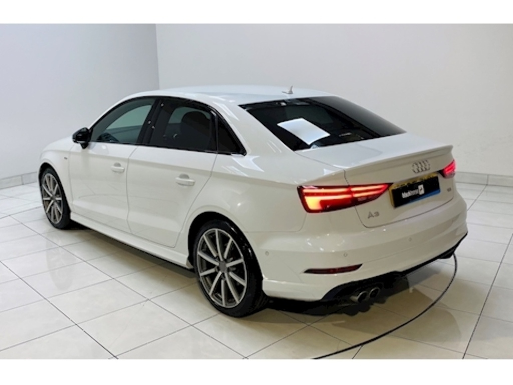 Audi A3 Tdi Black Edition White #4