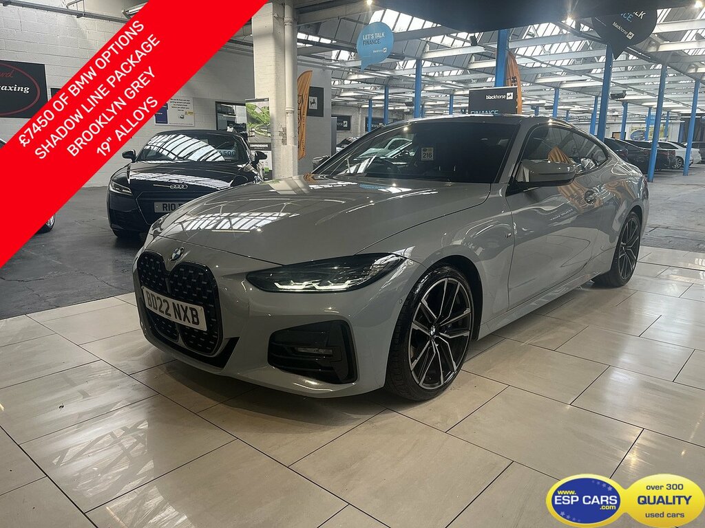 BMW 4 Series 430D Mht M Sport Grey
