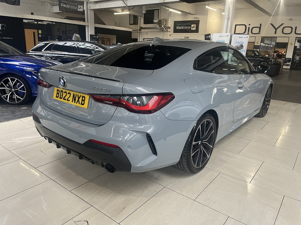 BMW 4 Series 430D Mht M Sport Grey #6