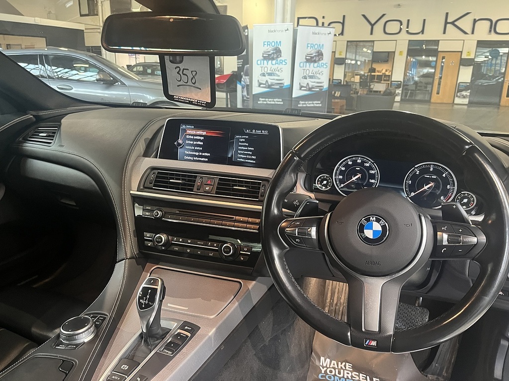 BMW 6 Series 3.0 640D Black #10