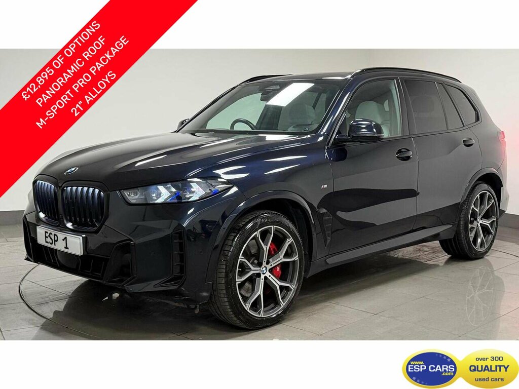 BMW X5 30D Mht M Sport Black