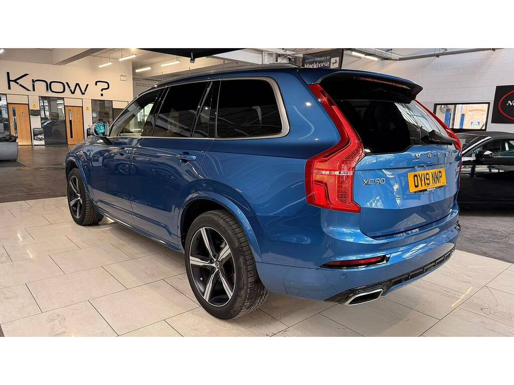 Volvo XC90 D5 Powerpulse R-design Blue #3