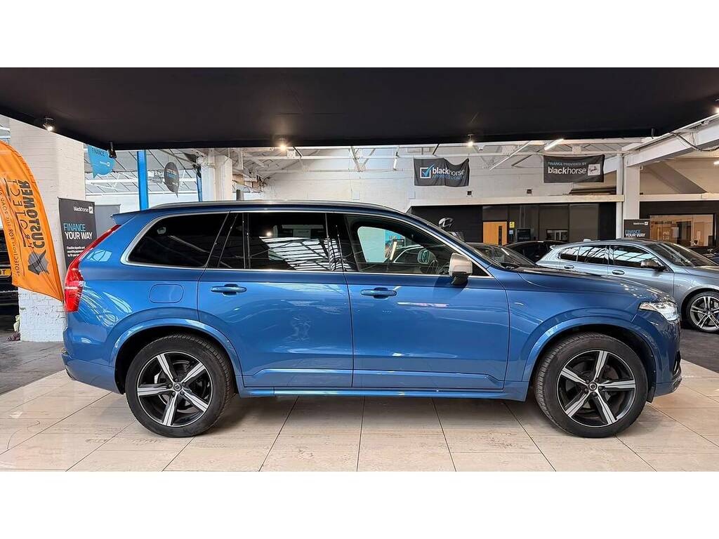 Volvo XC90 D5 Powerpulse R-design Blue #5