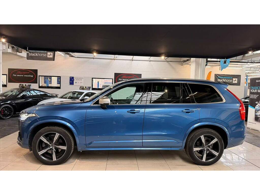 Volvo XC90 D5 Powerpulse R-design Blue #2