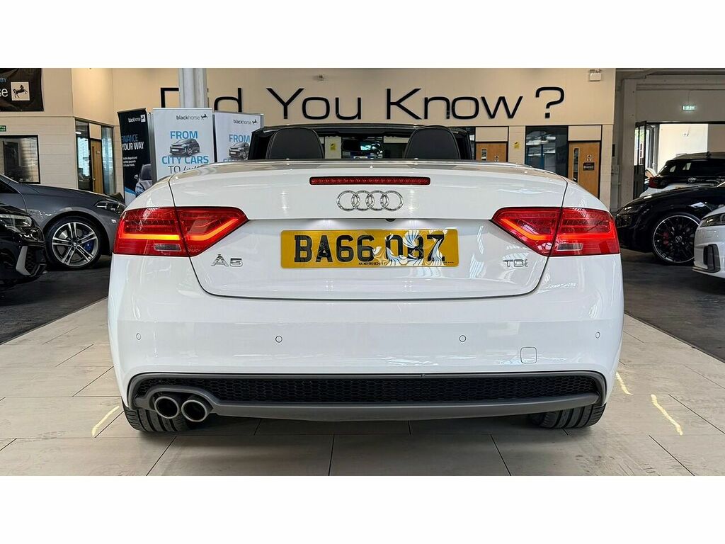 Audi A5 Tdi S Line White #3