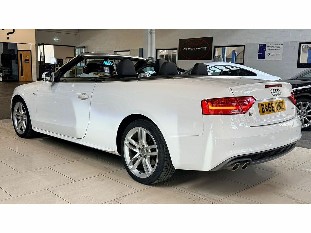Audi A5 Tdi S Line White #2