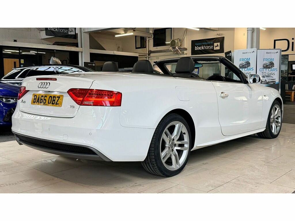 Audi A5 Tdi S Line White #4