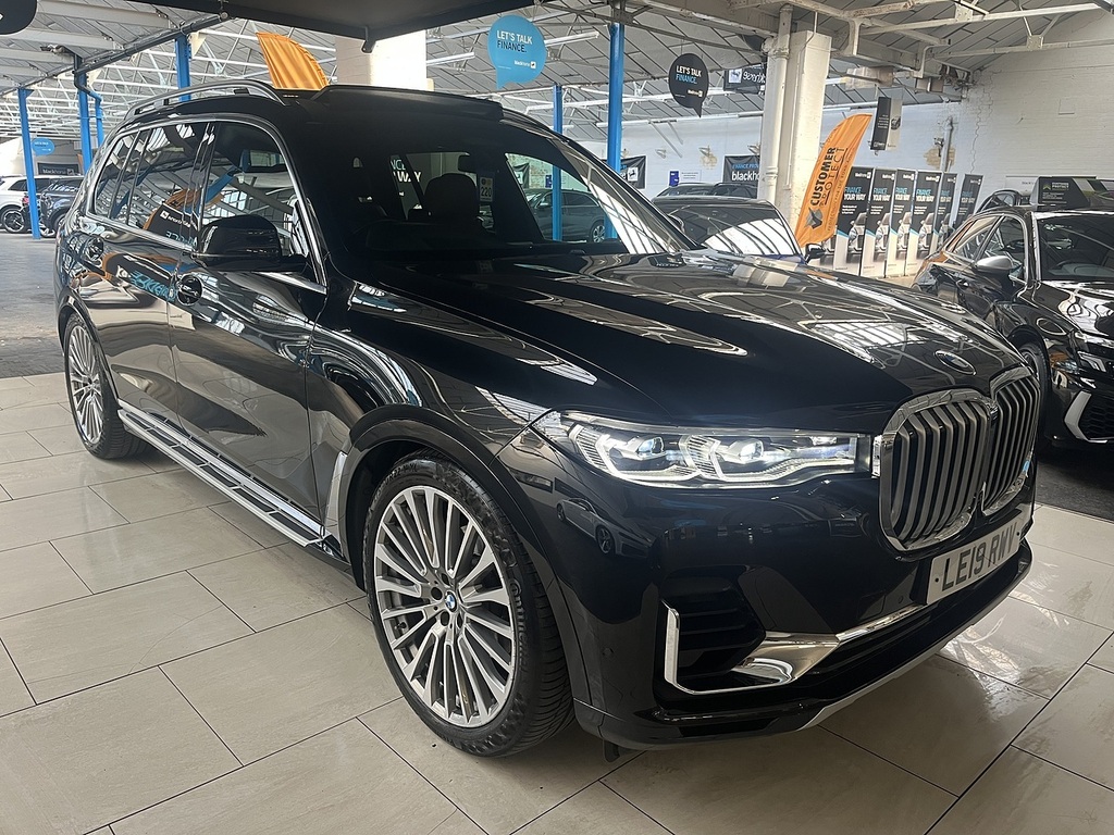 BMW X7 X7 M50d Black #10