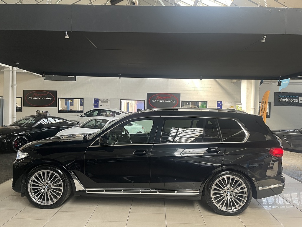 BMW X7 30D Blue #3