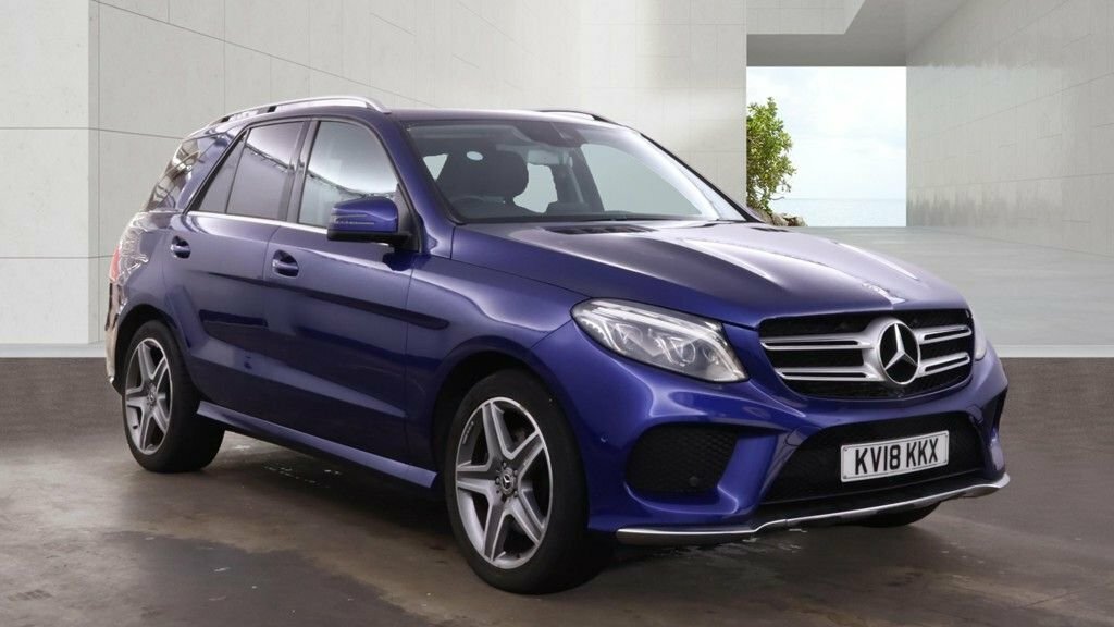 Mercedes-Benz GLE Class 3L Amg Line Blue #4