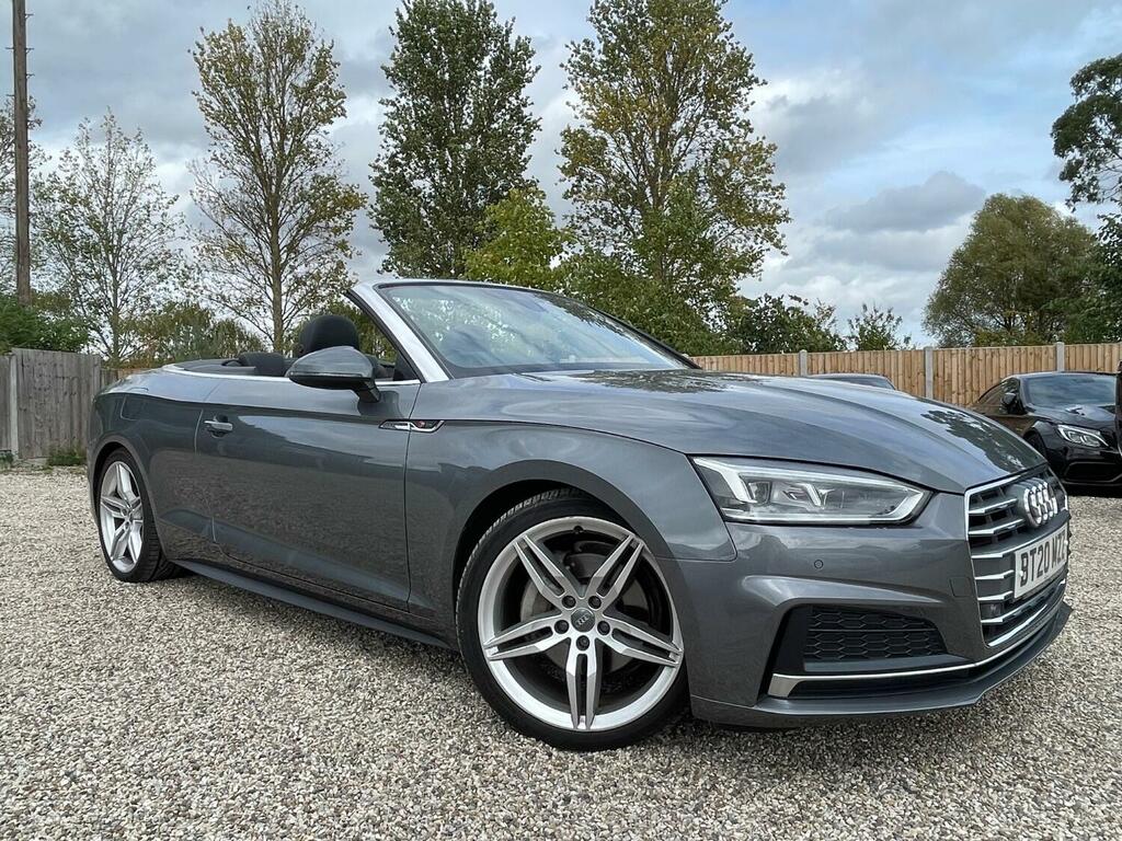 Audi A5 Convertible 2.0 Tdi 40 S Line 202020 BT20MZZ Grey #2