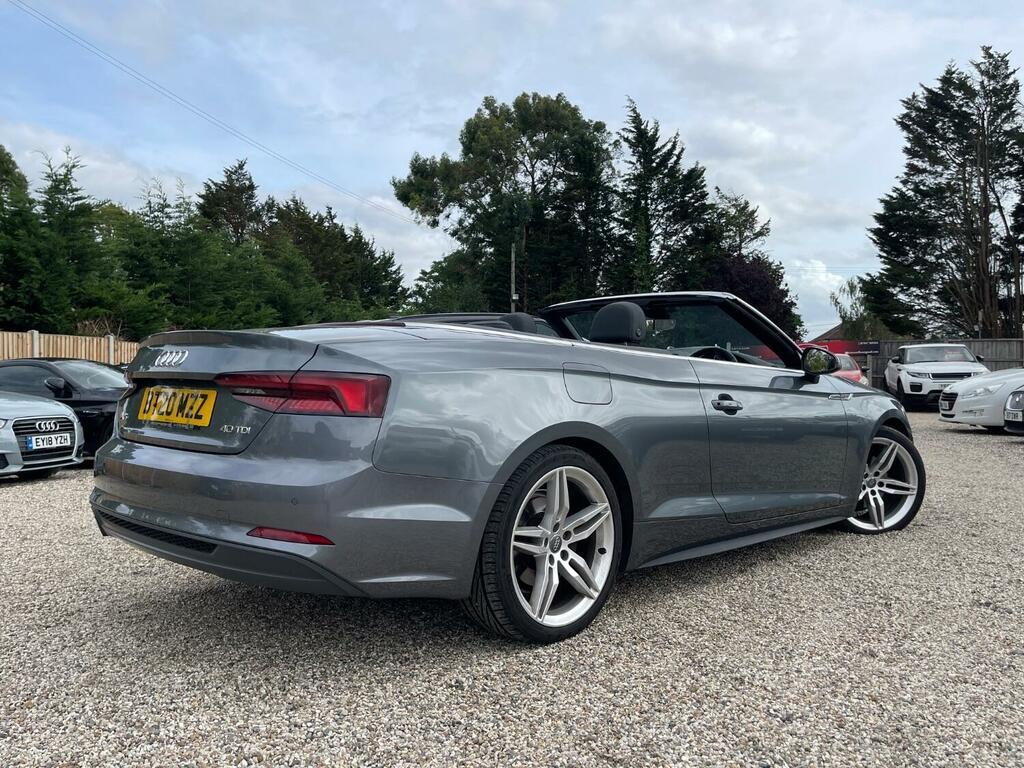Audi A5 Convertible 2.0 Tdi 40 S Line 202020 BT20MZZ Grey #5