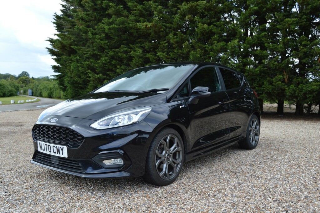 Ford Fiesta Hatchback 1.0 T Ecoboost Mhev St-line Edition 202 MJ70CWY Black #2
