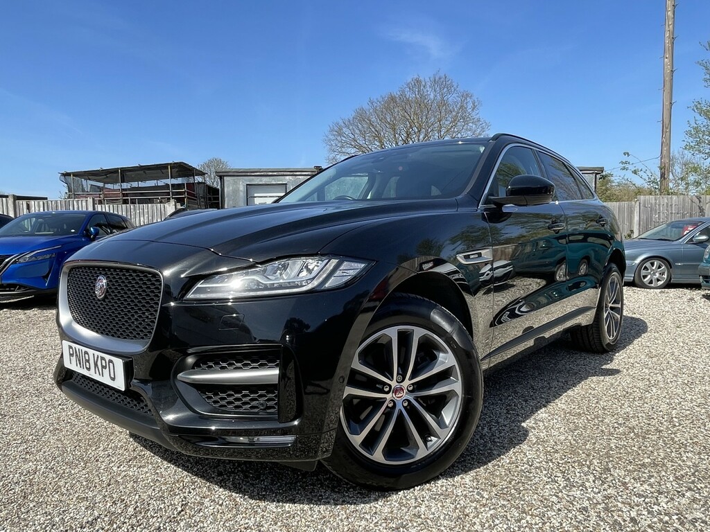 Jaguar F-Pace Suv 2.0 P300 R-sport 201818 Black #3