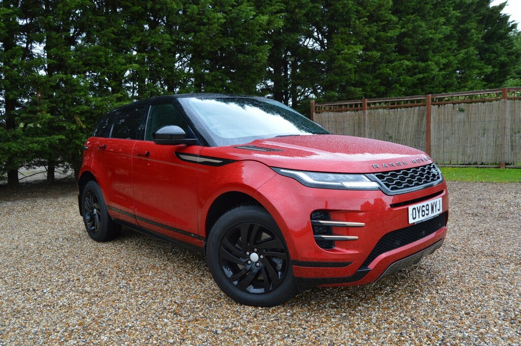 Land Rover Range Rover Evoque Suv 2.0 D150 R-dynamic S 201969 OY69WYJ Red #3