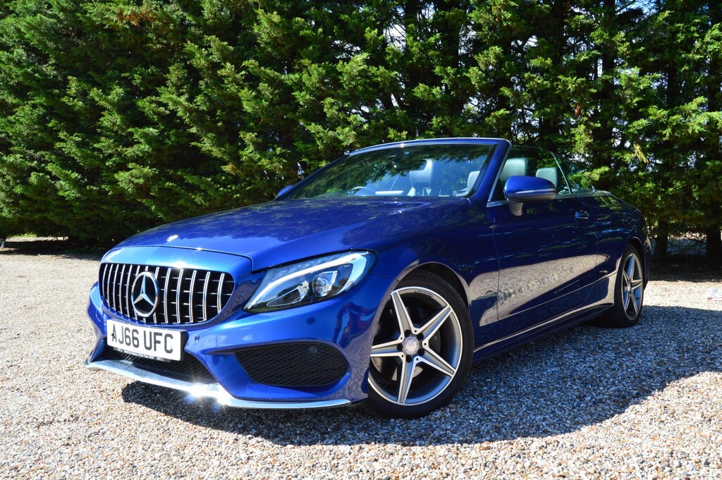 Mercedes-Benz C Class 2.1 C220d Amg Line Blue #2