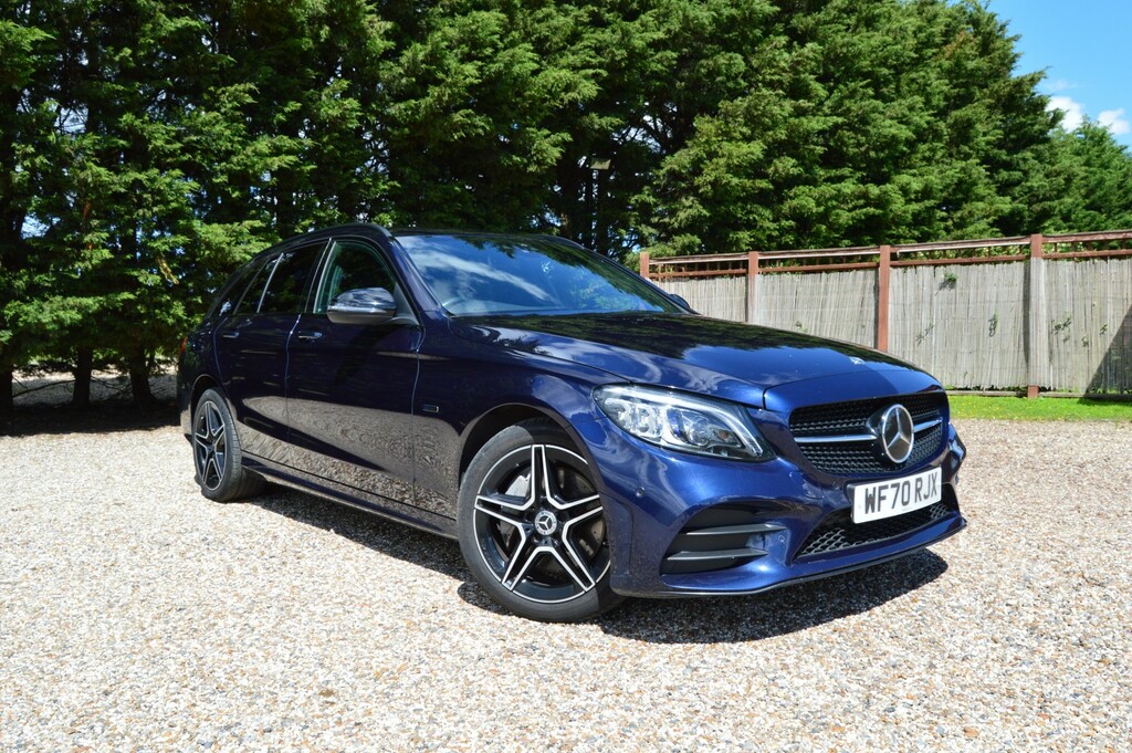 Mercedes-Benz C Class Estate 2.0 C300de 13.5Kwh Amg Line Edition 20207 Blue #2