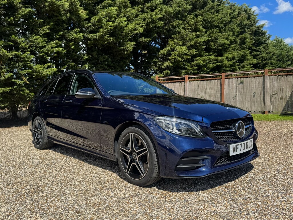 Mercedes-Benz C Class Estate 2.0 C300de 13.5Kwh Amg Line Edition 20207 Blue
