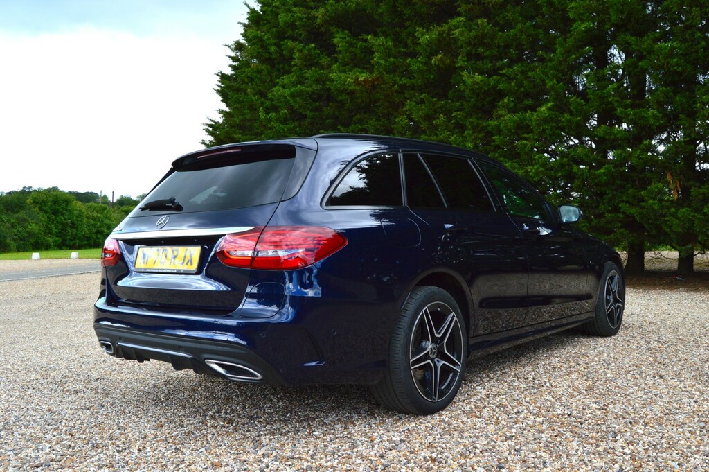 Mercedes-Benz C Class Estate 2.0 C300de 13.5Kwh Amg Line Edition 20207 Blue #6