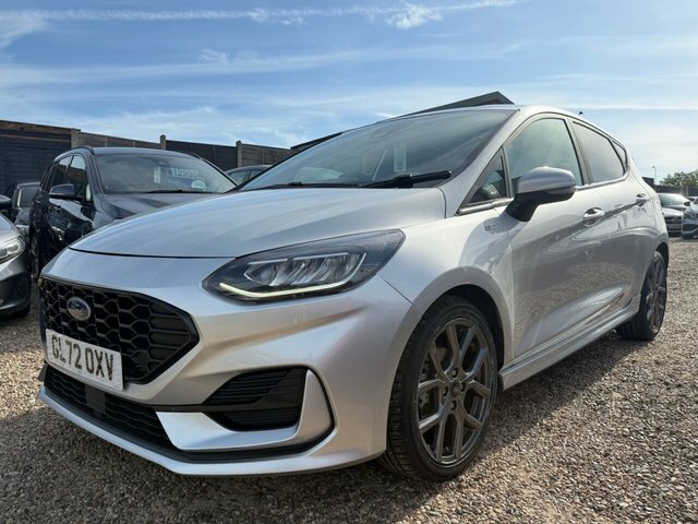 Ford Fiesta Ecoboost St-line Hatchback GL72OXV Silver #4
