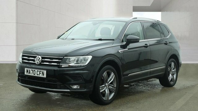 Volkswagen Tiguan Allspace Tdi Match Suv MA70CFN Black #3