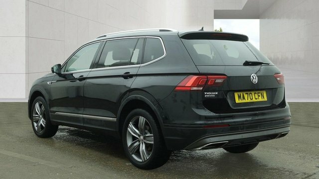 Volkswagen Tiguan Allspace Tdi Match Suv MA70CFN Black #2