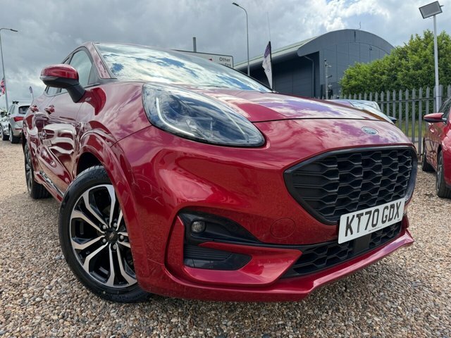 Ford Puma Ecoboost Mhev St-line Suv Red