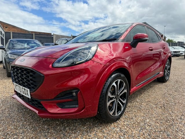 Ford Puma Ecoboost Mhev St-line Suv KT70GDX Red #2