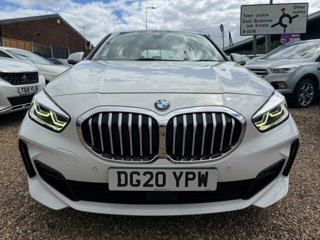 BMW 1 Series 116D M Sport Hatchback DG20YPW White #2
