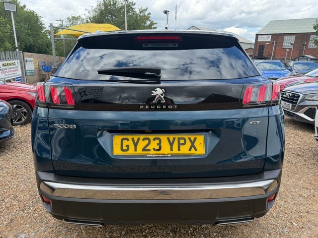 Peugeot 3008 Bluehdi Gt Suv GY23YPX Blue #3