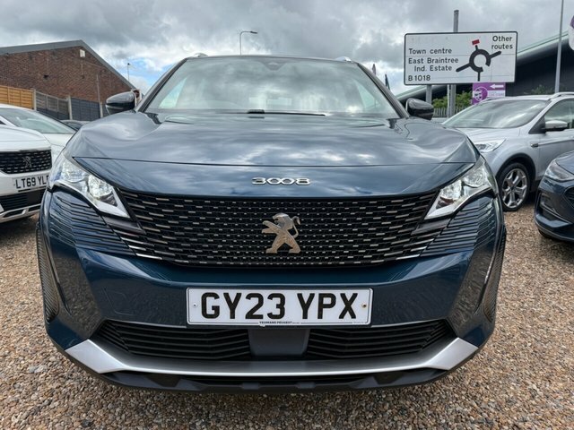 Peugeot 3008 Bluehdi Gt Suv GY23YPX Blue #2