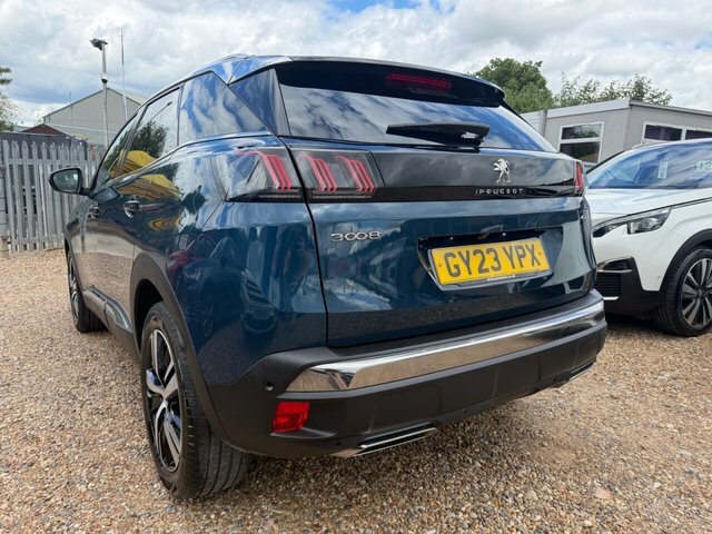 Peugeot 3008 Bluehdi Gt Suv GY23YPX Blue #4