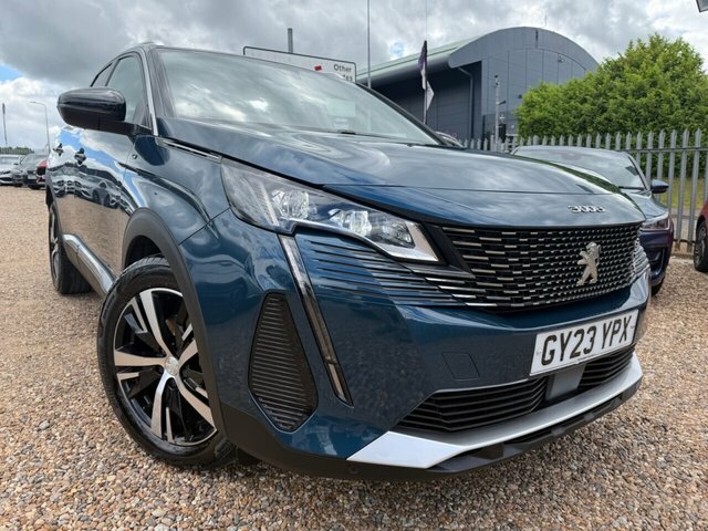 Peugeot 3008 Bluehdi Gt Suv GY23YPX Blue
