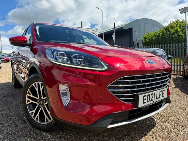 Ford Kuga Ecoblue Titanium Edition Suv Red