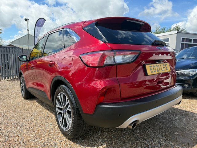 Ford Kuga Ecoblue Titanium Edition Suv Red #3