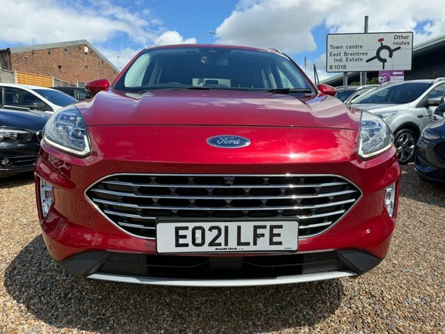 Ford Kuga Ecoblue Titanium Edition Suv Red #2