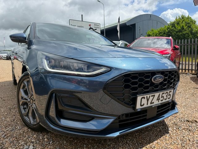 Ford Focus Ecoboost St-line Hatchback Blue